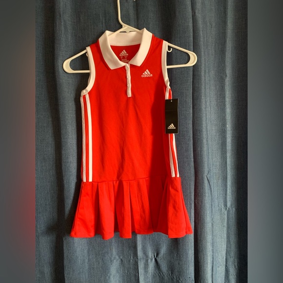 adidas Dresses Adidas Pink Polo Tennis Dress Poshmark
